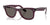 Ray-Ban WAYFARER RB2140F Sunglasses / Violet On Transparent Pink №1447B1
