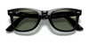 Ray-Ban WAYFARER RB2140F Sunglasses / Black №901/64 / Blue/Grey Classic (1N 54.8%) / Size 52