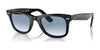 Ray-Ban WAYFARER RB2140F Sunglasses / Black №901/3F / Blue (2N 29.9%) / Size 52