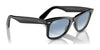 Ray-Ban WAYFARER RB2140F Sunglasses / Black №901/64 / Blue/Grey Classic (1N 54.8%) / Size 52