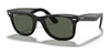 Ray-Ban WAYFARER RB2140F Sunglasses / Black №901/58 / G-15 Green (Polarized) (3P 11%) / Size 54