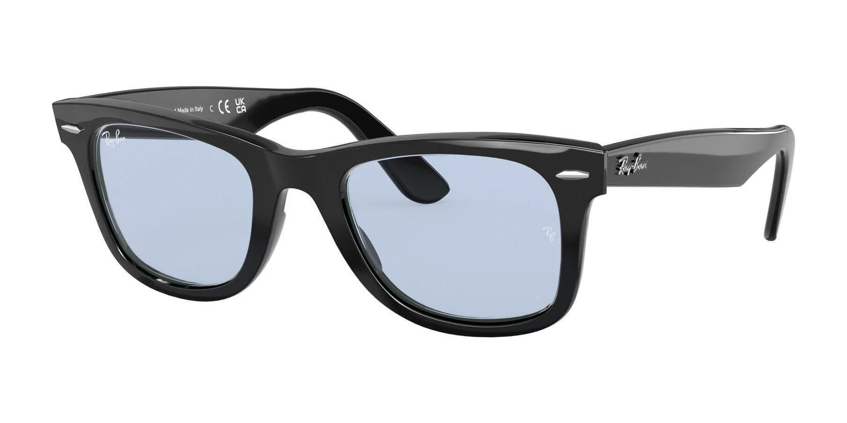 Ray-Ban WAYFARER RB2140F Sunglasses Black / Blue / Grey Classic