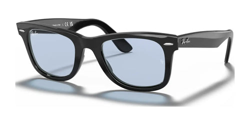 Ray-Ban WAYFARER RB2140F Sunglasses / Black №901/64 / Blue/Grey Classic (1N 54.8%) / Size 52