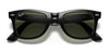 Ray-Ban WAYFARER RB2140F Sunglasses / Black №901/64 / Blue/Grey Classic (1N 54.8%) / Size 52