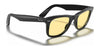 Ray-Ban WAYFARER RB2140F Sunglasses / Black №901/64 / Blue/Grey Classic (1N 54.8%) / Size 52