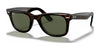 Ray-Ban WAYFARER RB2140F Sunglasses / Tortoise №902 / G-15 Green (3N 13.2%) / Size 52