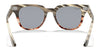 Ray-Ban METEOR RB2168 Sunglasses | Size 50 / Striped Grey & Brown №1254Y5 / Blue Mirror Gold (2N 24.5%)