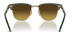 Ray-Ban CLUBMASTER FOLDING RB2176 Sunglasses | Size 51 / Black №901 / G-15 Green (3N 13.2%)
