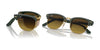 Ray-Ban CLUBMASTER FOLDING RB2176 Sunglasses | Size 51 / Black №901 / G-15 Green (3N 13.2%)