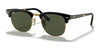 Ray-Ban CLUBMASTER FOLDING RB2176 Sunglasses | Size 51 / Black №901 / G-15 Green (3N 13.2%)