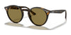 Ray-Ban RB2180 Sunglasses / Light Havana №710/73 / B-15 Brown (3N 13.5%) / Size 49