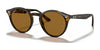 Ray-Ban RB2180 Sunglasses / Light Havana №710/83 / B-15 Brown (Polarized) (3P 17%) / Size 49