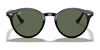 Ray-Ban RB2180F Sunglasses | Size 49 / Black №601/71 / Green Classic (3N 12.0%)