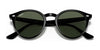 Ray-Ban RB2180F Sunglasses | Size 49 / Black №601/71 / Green Classic (3N 12.0%)
