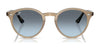 Ray-Ban RB2180F Sunglasses | Size 49 / Black №601/71 / Green Classic (3N 12.0%)