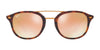Ray-Ban RB2183 Sunglasses | Size 53 / Tortoise №1127B9 / Pink Gradient Mirror (2N 20%)