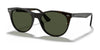 Ray-Ban WAYFARER II RB2185F Sunglasses | Size 55 / Tortoise №902/31 / G-15 Green (3N 13.2%)