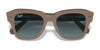 Ray-Ban STATE STREET RB2186 Sunglasses / Black №901/31 / G-15 Green (3N 13.2%) / Size 49