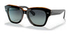 Ray-Ban STATE STREET RB2186 Sunglasses / Black On Brown №132241 / Grey/Blue Gradient (2N 21%) / Size 49