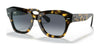 Ray-Ban STATE STREET RB2186 Sunglasses / Yellow Havana №133286 / Blue Gradient Grey (2N 19%) / Size 49