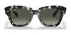 Ray-Ban STATE STREET RB2186 Sunglasses / Black №901/31 / G-15 Green (3N 13.2%) / Size 49