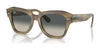 Ray-Ban STATE STREET RB2186 Sunglasses / Striped Green №140571 / Grey (3N 14.02%) / Size 49
