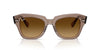 Ray-Ban STATE STREET RB2186 Sunglasses / Black №901/31 / G-15 Green (3N 13.2%) / Size 49