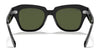 Ray-Ban STATE STREET RB2186 Sunglasses / Black №901/31 / G-15 Green (3N 13.2%) / Size 49
