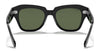 Ray-Ban STATE STREET RB2186 Sunglasses / Black №901/31 / G-15 Green (3N 13.2%) / Size 49