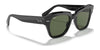 Ray-Ban STATE STREET RB2186 Sunglasses / Black №901/31 / G-15 Green (3N 13.2%) / Size 49