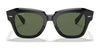 Ray-Ban STATE STREET RB2186 Sunglasses / Black №901/31 / G-15 Green (3N 13.2%) / Size 49