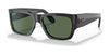 Ray-Ban WAYFARER NOMAD RB2187 Sunglasses | Size 54 / Black №901/58 / G-15 Green (Polarized) (3P 11%)