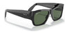 Ray-Ban WAYFARER NOMAD RB2187 Sunglasses | Size 54 / Black №901/58 / G-15 Green (Polarized) (3P 11%)