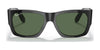 Ray-Ban WAYFARER NOMAD RB2187 Sunglasses | Size 54 / Black №901/58 / G-15 Green (Polarized) (3P 11%)