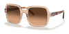 Ray-Ban RB2188F Sunglasses | Size 53 / Transparent Brown №130143 / Brown/Grey Gradient (3N 16%)