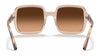 Ray-Ban RB2188F Sunglasses | Size 53 / Transparent Brown №130143 / Brown/Grey Gradient (3N 16%)