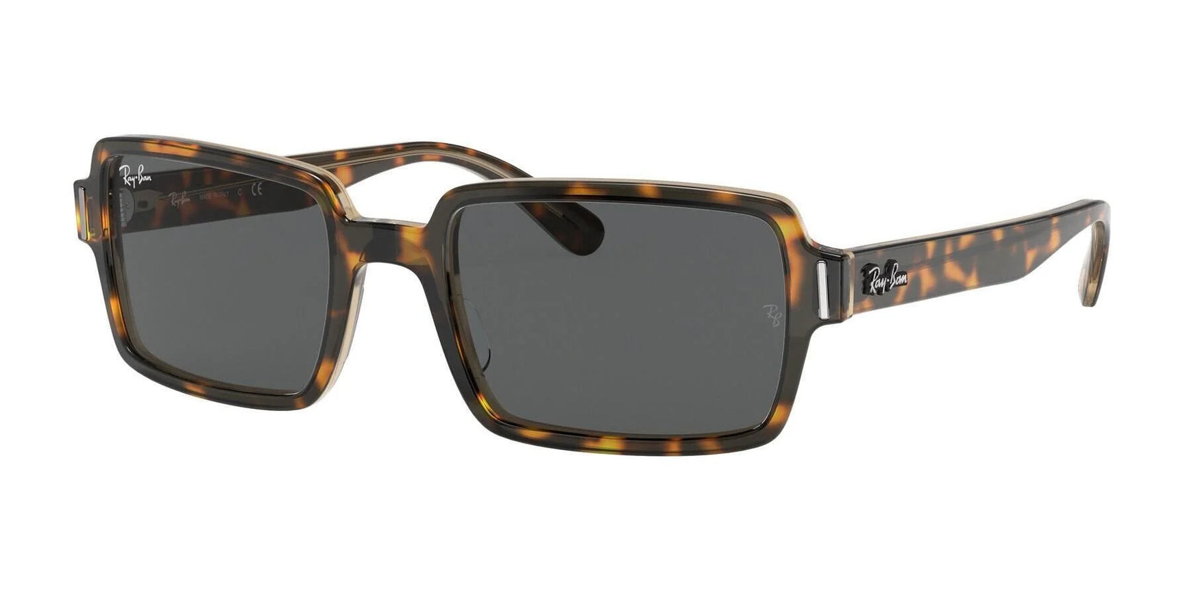 Ray-Ban BENJI RB2189 Sunglasses Havana On Transparent Brown / Dark Grey