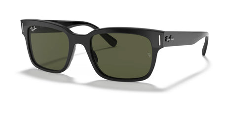 Ray-Ban JEFFREY RB2190 Sunglasses Black / G-15 Green