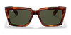 Ray-Ban INVERNESS RB2191F Sunglasses | Size 55 / Striped Havana №954/31 / G-15 Green (3N 13.2%)