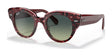 Ray-Ban ROUNDABOUT RB2192 Sunglasses Havana On Transparent Purple / Green Gradient