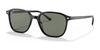 Ray-Ban LEONARD RB2193 Sunglasses / Black №901/58 / G-15 Green (Polarized) (3P 11%) / Size 53