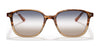 Ray-Ban LEONARD RB2193F Sunglasses | Size 55 / Brown Havana №1327GF / Blue/Grey Gradient (1N 71.8%)