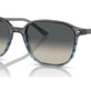 Striped Grey & Blue №138171