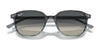 Ray-Ban LEONARD RB2193F Sunglasses | Size 55 / Brown Havana №1327GF / Blue/Grey Gradient (1N 71.8%)