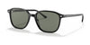 Ray-Ban LEONARD RB2193F Sunglasses | Size 55 / Black №901/58 / G-15 Green (Polarized) (3P 11%)