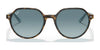 Ray-Ban THALIA RB2195 Sunglasses / Havana №902/31 / Green (3N 13.2%) / Size 51