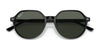 Ray-Ban THALIA RB2195 Sunglasses / Havana №902/31 / Green (3N 13.2%) / Size 51