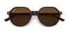Ray-Ban THALIA RB2195 Sunglasses / Havana №902/31 / Green (3N 13.2%) / Size 51