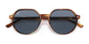 Ray-Ban THALIA RB2195 Sunglasses / Havana №902/31 / Green (3N 13.2%) / Size 51