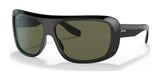 Ray-Ban BLAIR RB2196 Sunglasses Black / G-15 Green (Polarized)